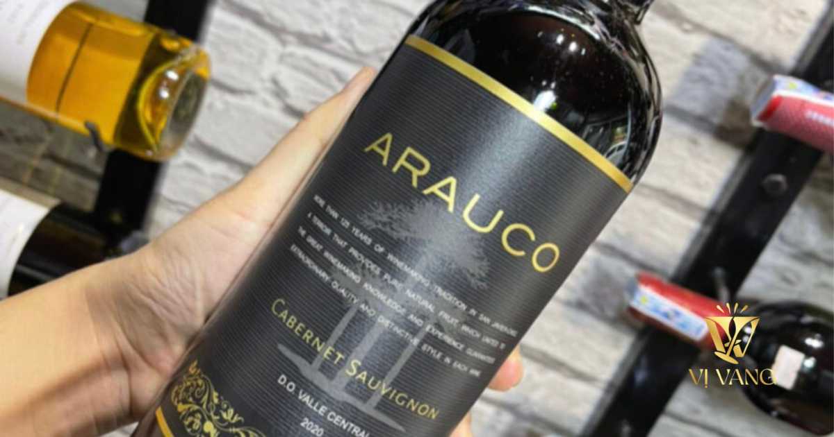 Rượu Vang Arauco cabernet sauvigon 