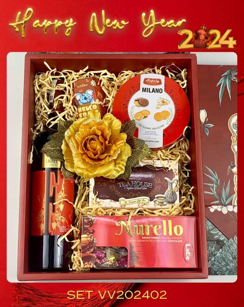 Hộp quà tết V202402